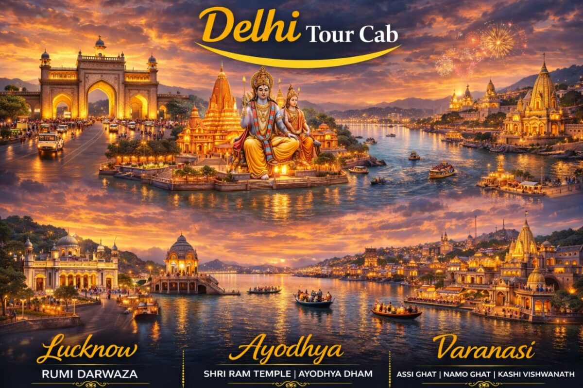 Delhi Lucknow Ayodhya Prayagraj Varanasi Tour